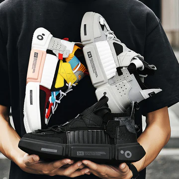Oversized skate sneakers voor Heren
