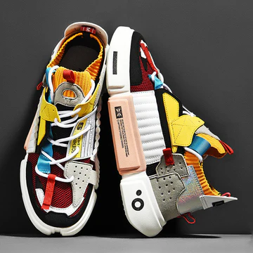 Oversized skate sneakers voor Heren