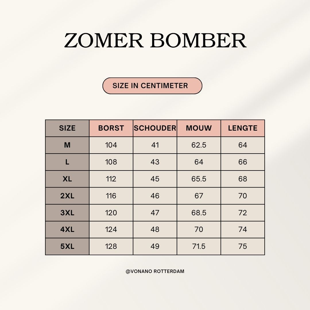 lente / zomer Bomber