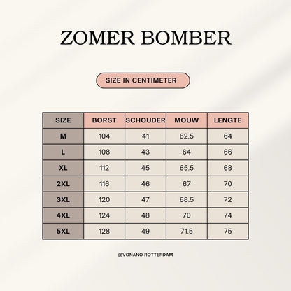 lente / zomer Bomber