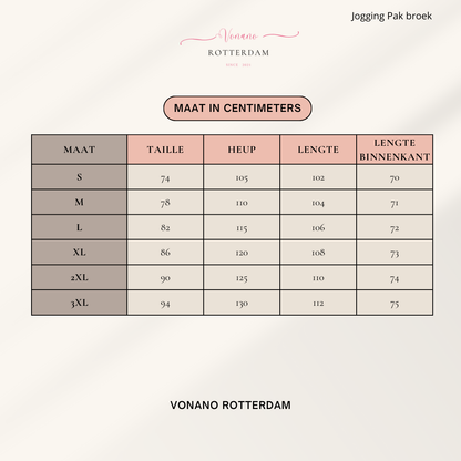 Luxe Jogging Pak met Capuchon