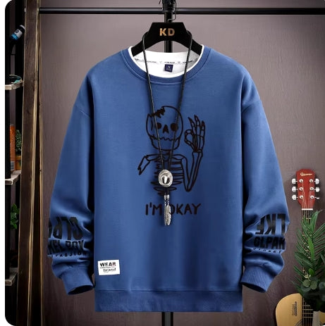 Sweatshirt met print