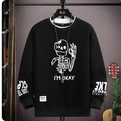 Sweatshirt met print