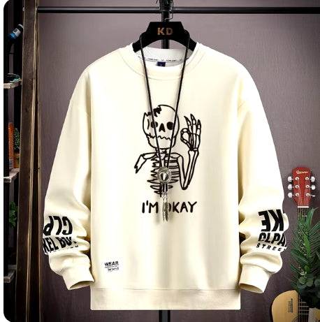 Sweatshirt met print
