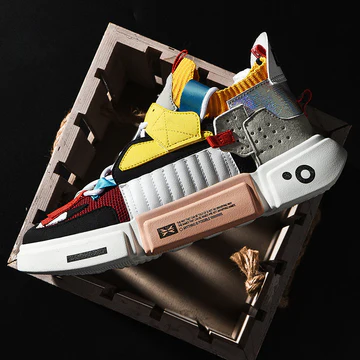 Oversized skate sneakers voor Heren
