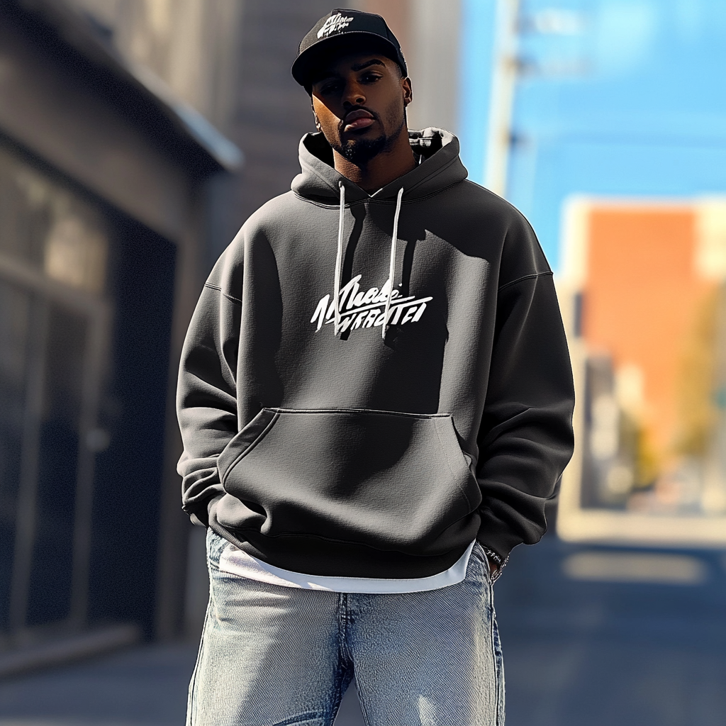 Oversized Hoodie - met Print